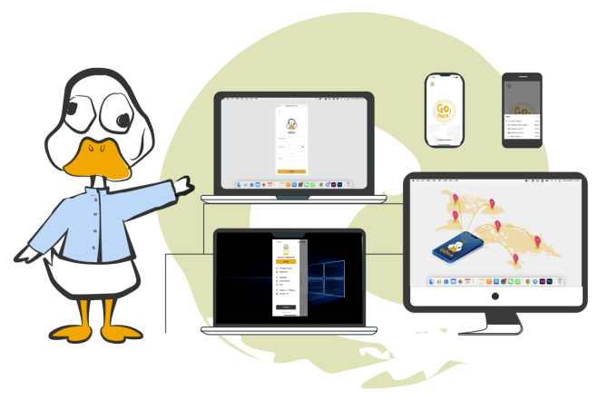 GoDuck VPN 全平台支持，安卓苹果电脑一键连接